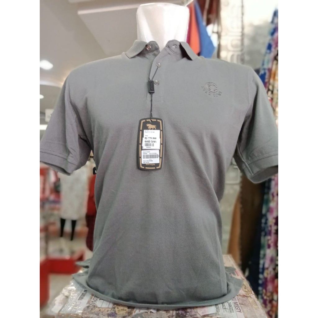 Kaos Wangky Gold Cows Polos