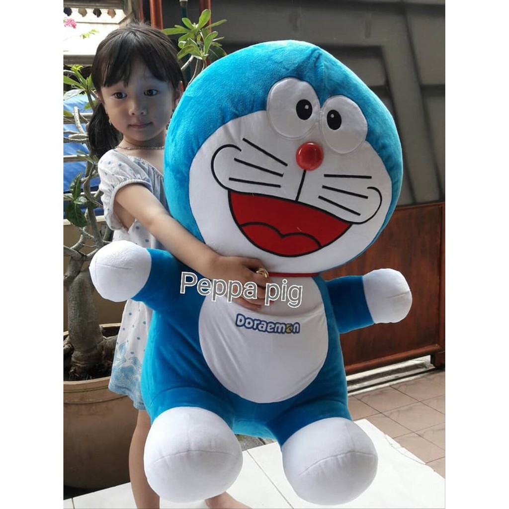 Ready Stock Boneka Doraemon Ukuran Super Jumbo Giant Size Boneka Wisuda Teddy Bear Boneka Kartun