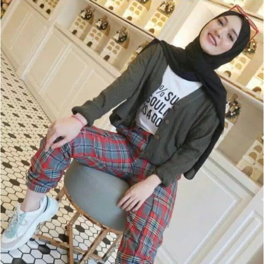 WILLY CARDY - Cardigan Kancing Batok - Cardigan Crop Rajut - Cardigan Crop - Kardigan basic Polos Kardigan Rajut Wanita - Knit Kardigan - Cardigan Rajut Kancing / Willy Crop Cardy Rajut-army