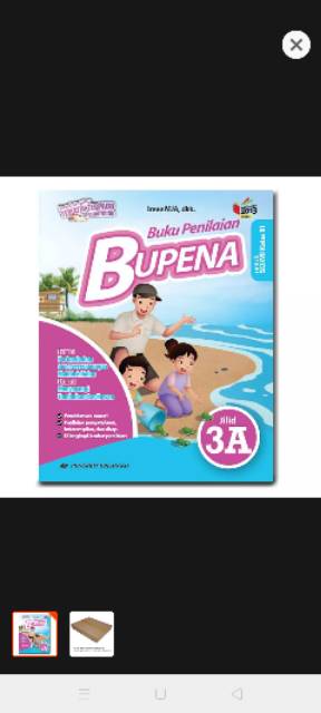 Harga satu paket buku penilaian BUPENA k13 Erlangga kelas 3ABCD edisi terbaru