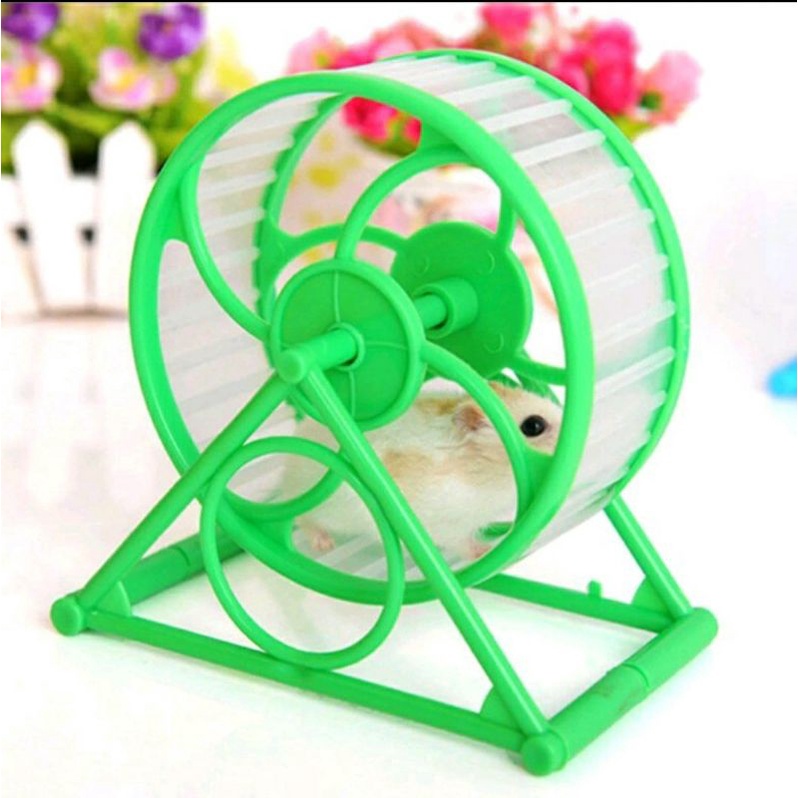 KINCIR ROLLING HAMSTER X8 12CM - Mainan Olahraga Jogging Wheel Lari Bola Roda Putar Hamster