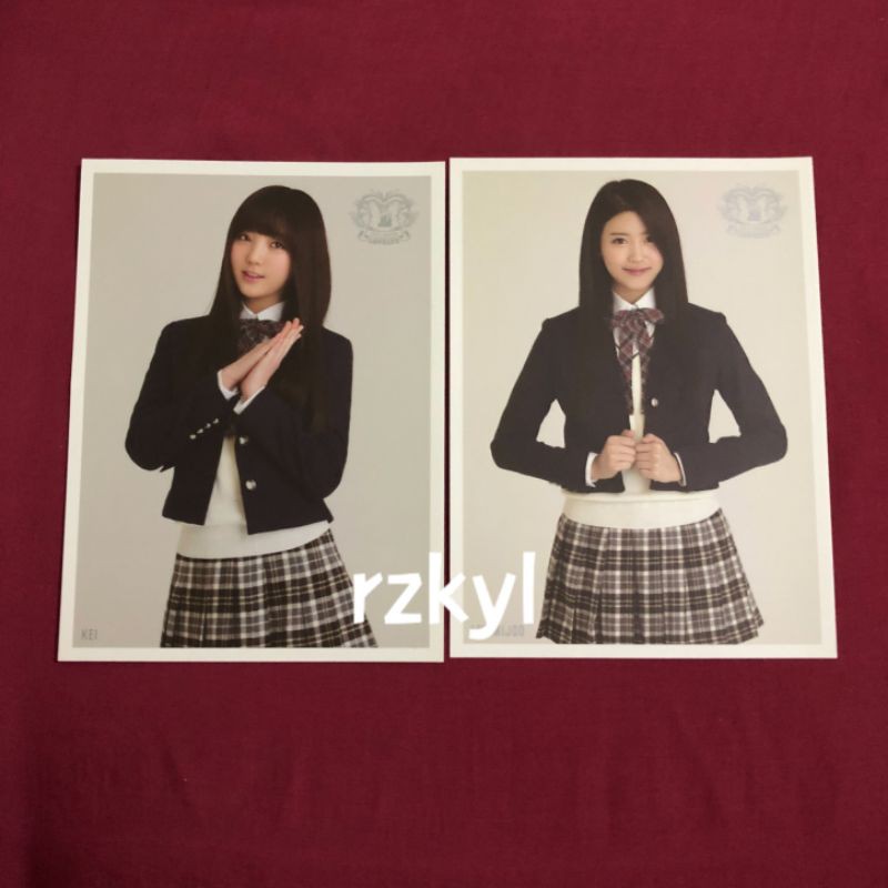 Lovelyz 1st Album Girls' Invasion Postcard Mijoo & Kei