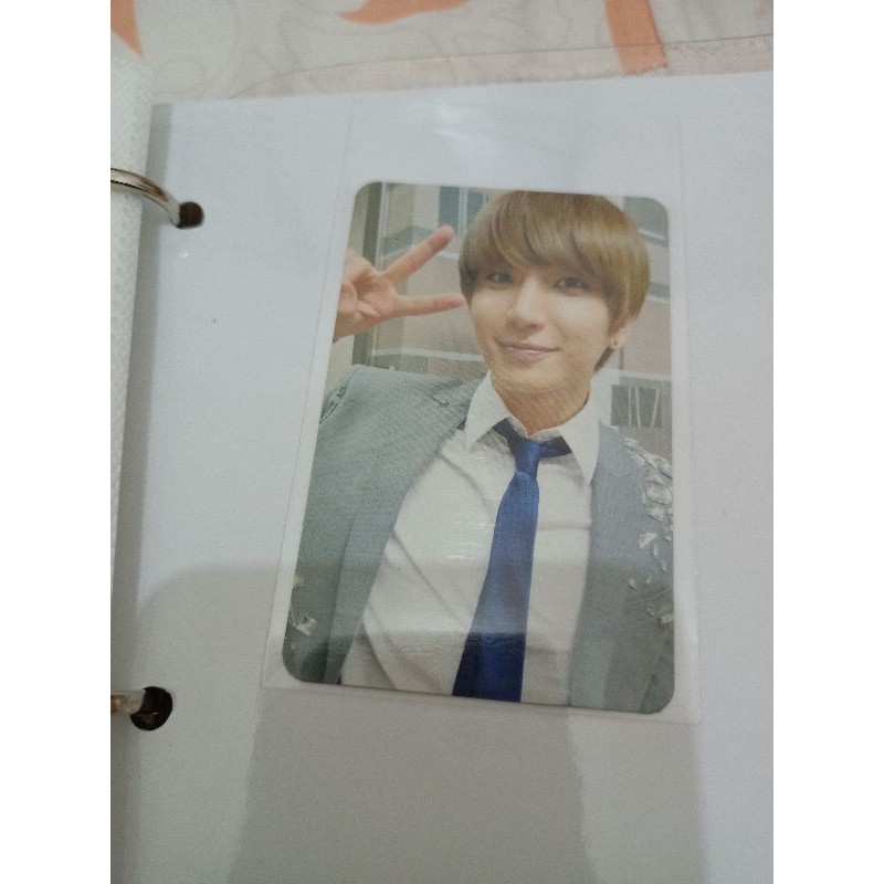 PHOTOCARD LEETEUK SUPER JUNIOR MR.SIMPLE