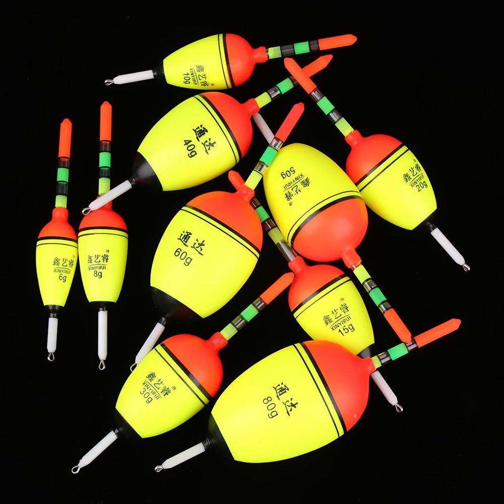 WONDER 2pcs Pelampung Malam Memancing Hot Bobber Luminous Light Stick