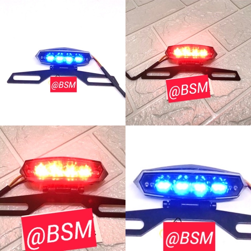 TERMURAH Lampu Stop Sein + Breket Model KLX Belakang Rx King KLX + Sen Sein Rx King KLX CB Universal