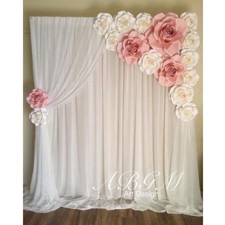 Backdrop Background Dekorasi Pesta Filamin Kain kilap Lapis Tile 2m x 2,2m