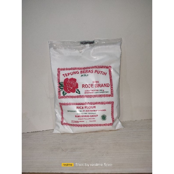 Tepung Beras Putih Rose Brand 200gr