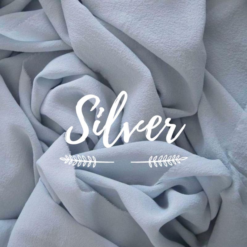JILBAB INSTAN SYLMI ALDHANS REMPEL TENGAH-Abu Silver