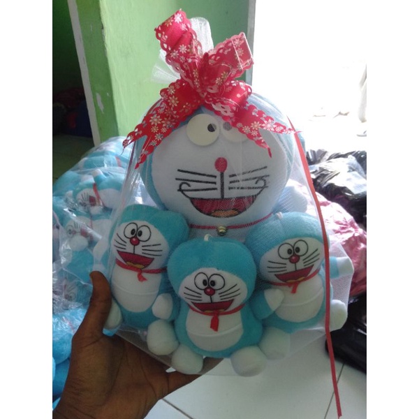 Parcel Boneka Beranak Isi 4pcs (induk 25cm)