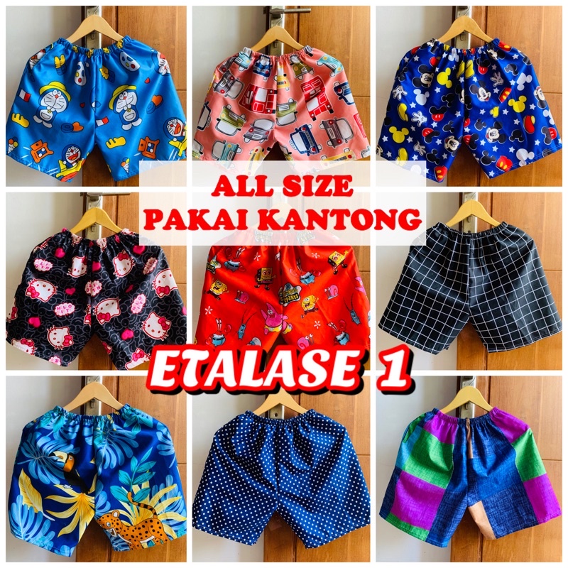 [AS 1] BOXER DISTRO Allsize fit to 70 kg/ Celana BOXER PRIA