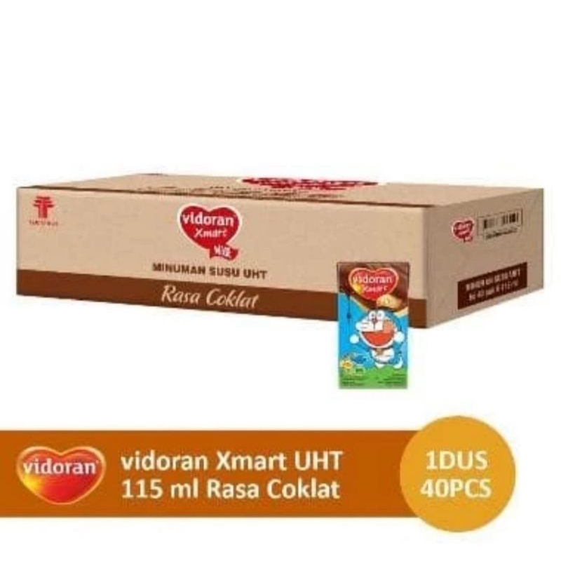 

Vidoran Susu UHT 110ml Coklat 1 dus