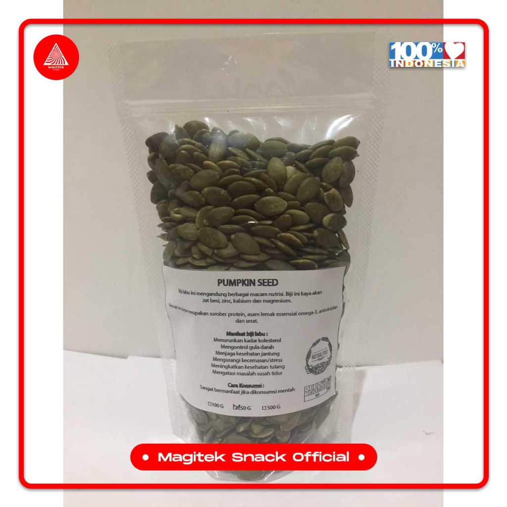 

[SNACK] Pumkin Seed - Biji Labu Panggang [250gr]