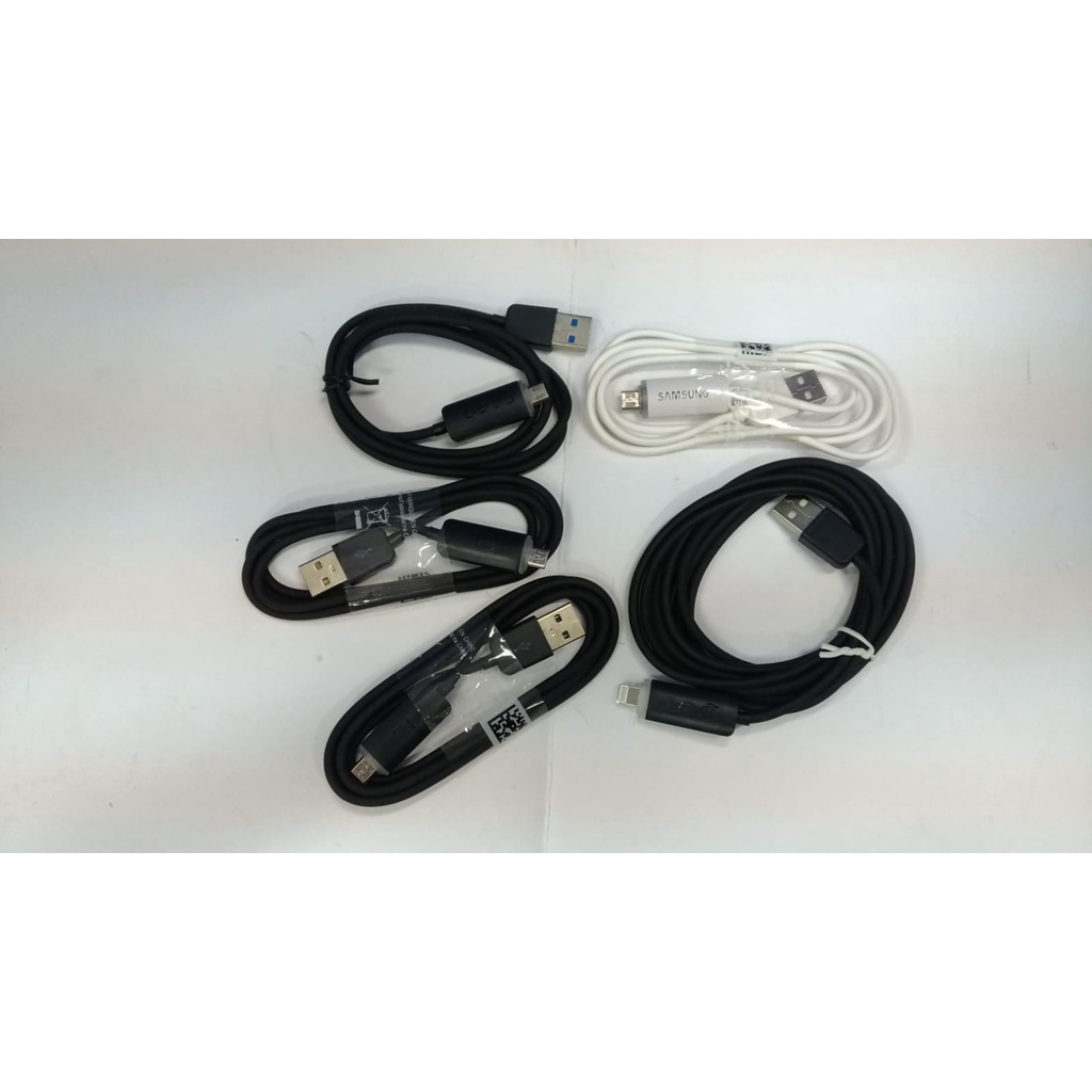 KABEL DATA MICRO &amp; LIGHTNING MIX LAMPU NYALA UJUNG