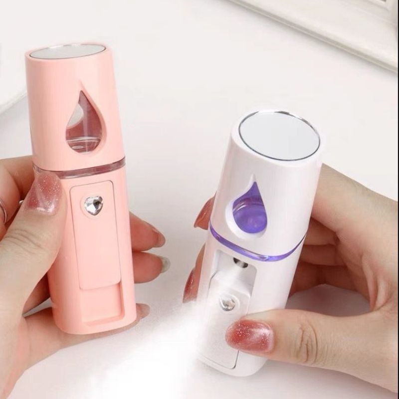 nano spray perawatan wajah portable usb mist sprayer pelembab wajah mini