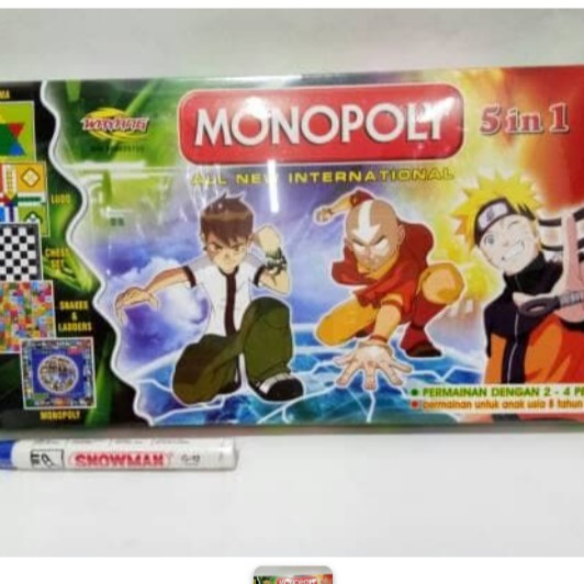 Monopoly International 5in1 Monopoli Internasional 5 in 1 - monopoly universal