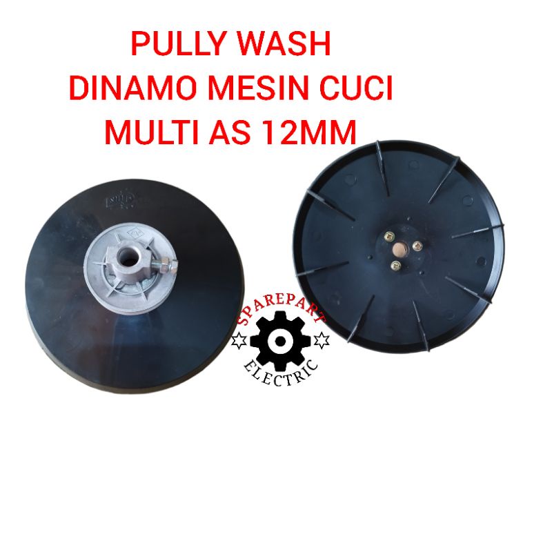 PULLY WASH DINAMO MESIN CUCI MULTI UNIVERSAL UKURAN AS 12 MM