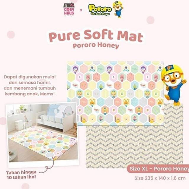 Coby Haus | Pure Soft Mat PVC Pororo Honey
| Playmat Pekanbaru
