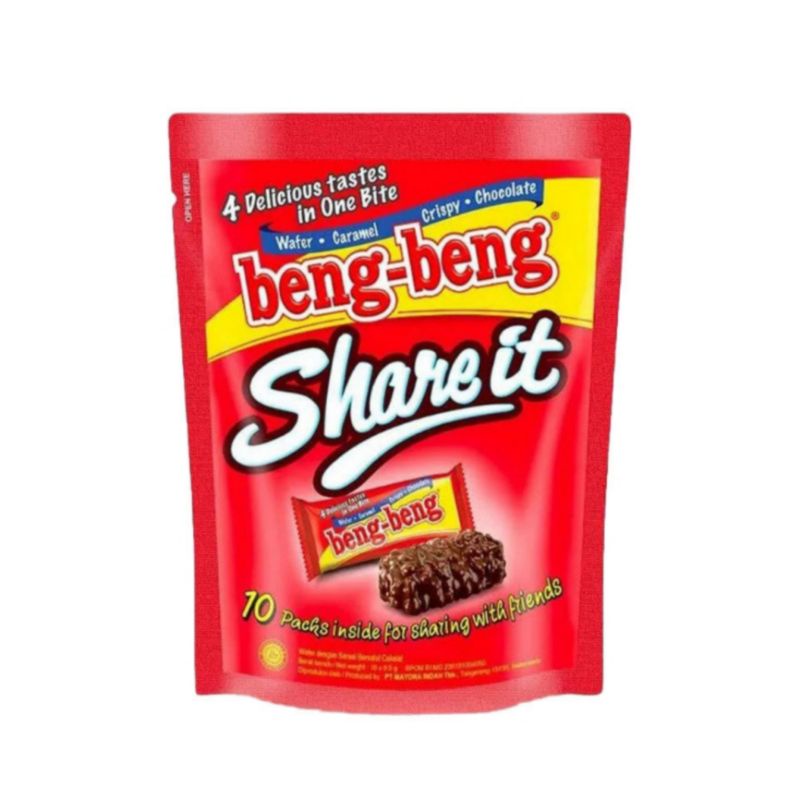 

beng-beng Share It Wafer Rice Crispy Chocolate