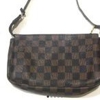 Pochete damier ebene mirror