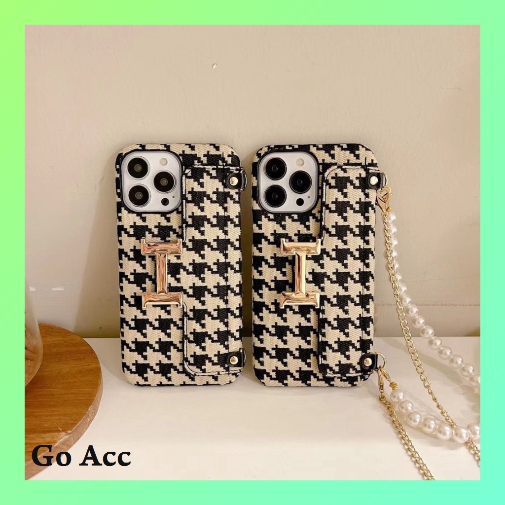 Casing Model Tas Mewah Mutiara FH92 For Iphone 11 Pro Max 12 13 14 14+ 14 Plus