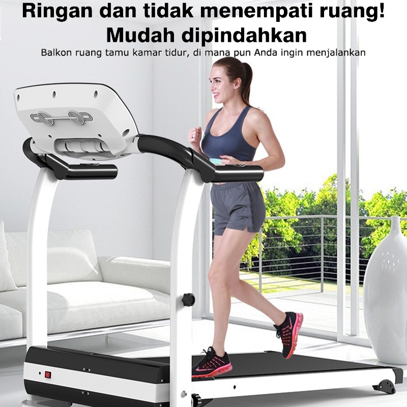 eBuy Treadmill Elektrik Tredmil Listrik 2.0 HP Mesin Alat Lari Olahraga Gym Fitness Cardio M5