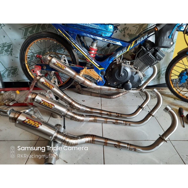KNALPOT SATRIA FU/FU PORTING RKRRACINGMUFFLER