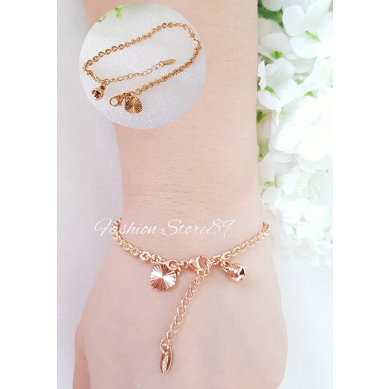 Import Bestquality Xuping Nuri ukir Gelang Tangan Nuri Ukir Simple bestquality elegant lapis emas