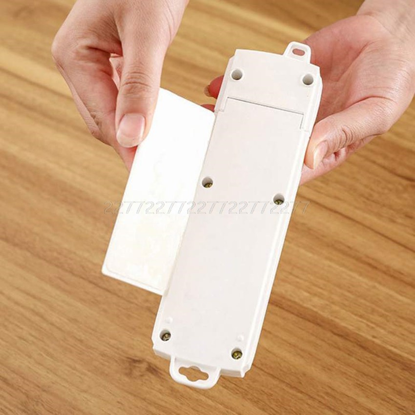 Power Plug Socket Holder aman dari jangkauan anak Papan Colokan Stop Kontak Elektronik Tempel-3