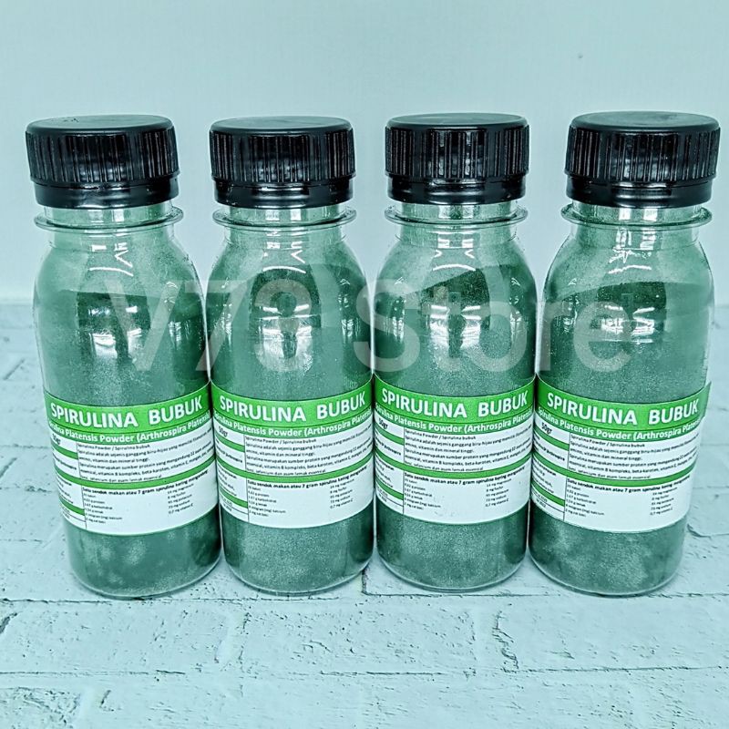 SPIRULINA BUBUK / SPIRULINA POWDER / SPIRULINA PLANTESIS UNTUK IKAN