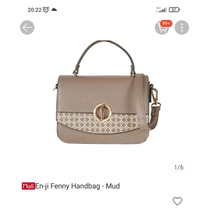 Preloved Tas Wanita ENJI PALOMINO | tas kondangan