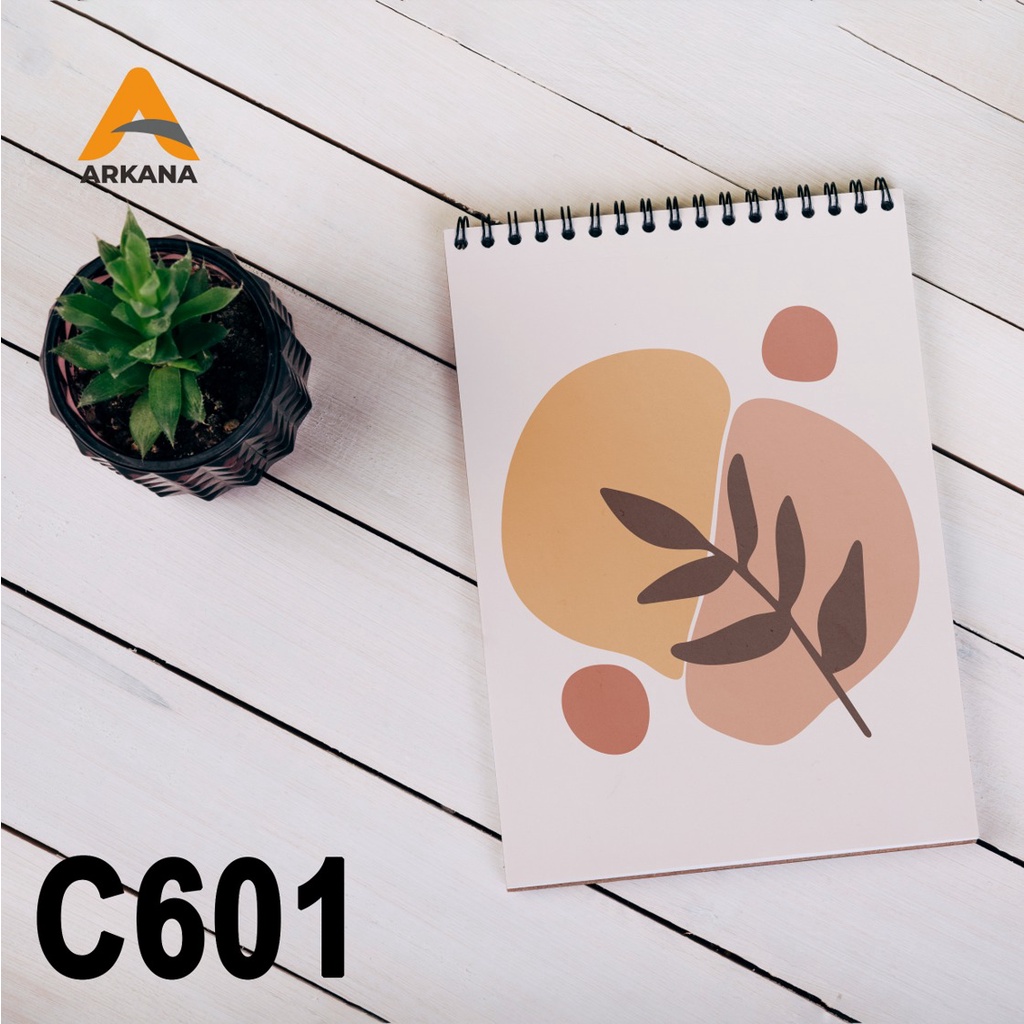 

Arkana Buku Catatan Mini Notebook A6 Banyak Bonus Kode C601 - C608
