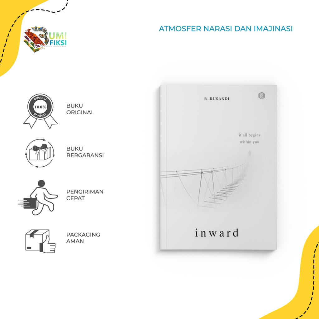 Buku Bacaan Selfimprovement | INWARD BY R RUSANDI - BUMIFIKSI