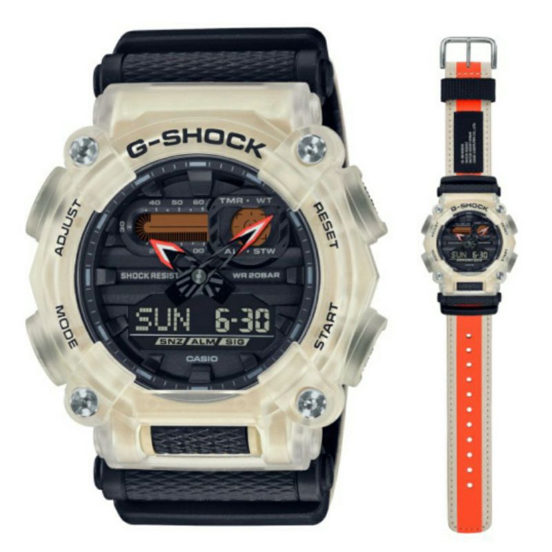 gshock ga-900ts-4adr jam tangan pria digital analog original garansi resmi 2 tahun