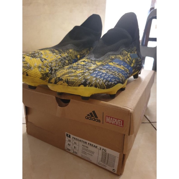 Sepatu Adidas Predator Freak Marvel / Sepatu Adidas Second / Sepatu Adidas Bekas