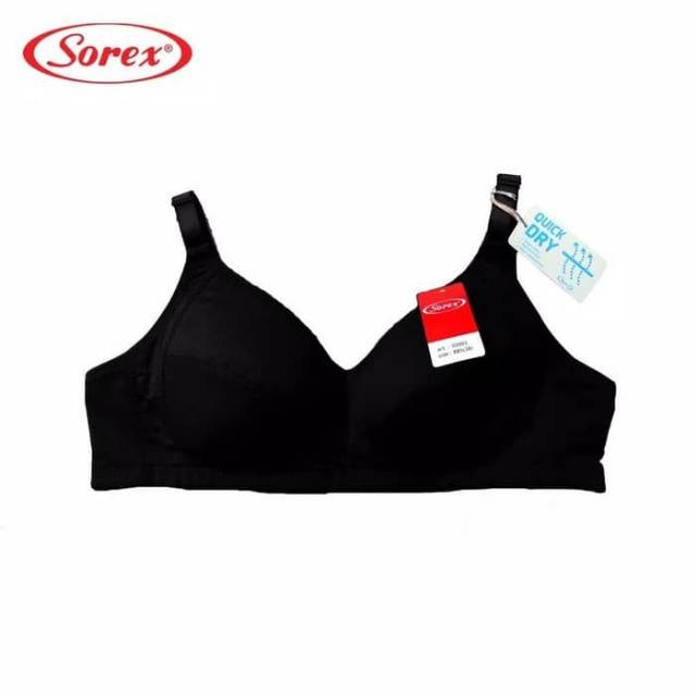 SOREX Bra Quick Dry  Berpori 02003 Busa tipis  Tanpa  Kawat