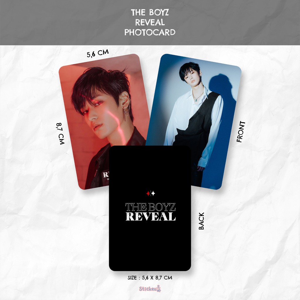 Photocard The Boyz Reveal