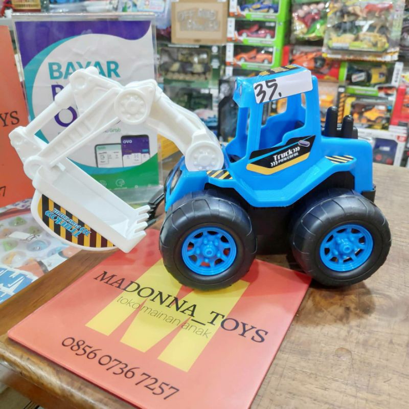 MAINAN MOBIL KERUK, TRUK KERUK, EXCAVATOR, BEGO