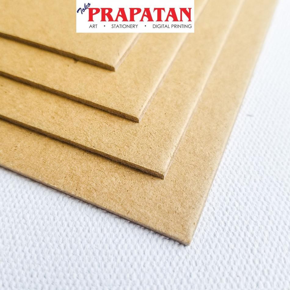 

Laris 990 Karton board / Karton coklat 65x75 cm (isi 6 lembar) P7 Produk Keren￣