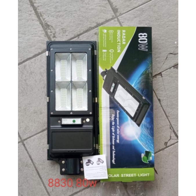 Trendi Lampu Jalan Led 80W Lampu Solar Cell 80Watt Lampu Jalan 80 Watt Led Murah