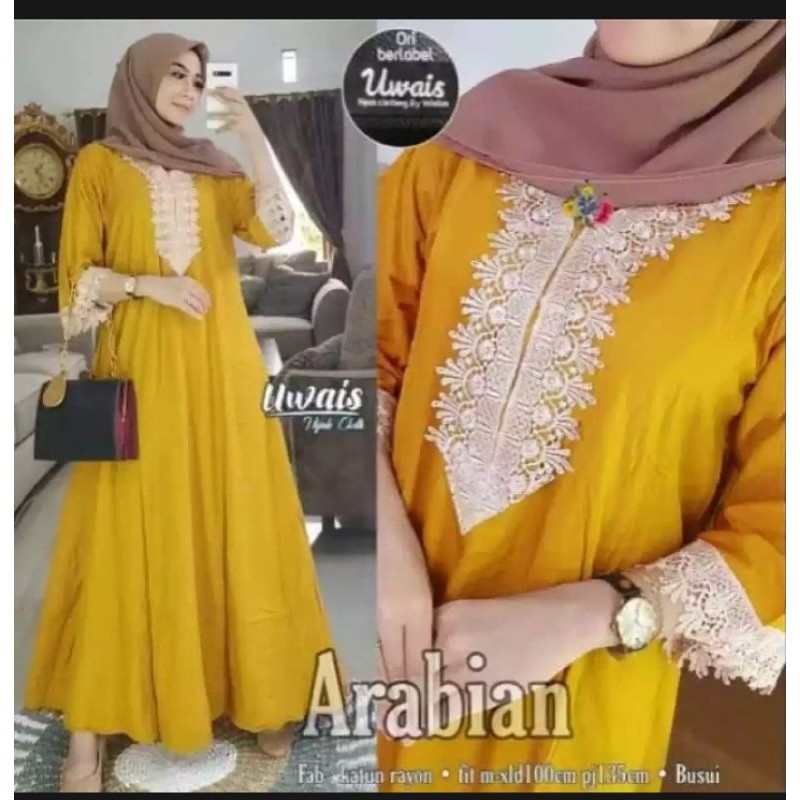 Daster Arab/Gamis Arabian/dress Arab