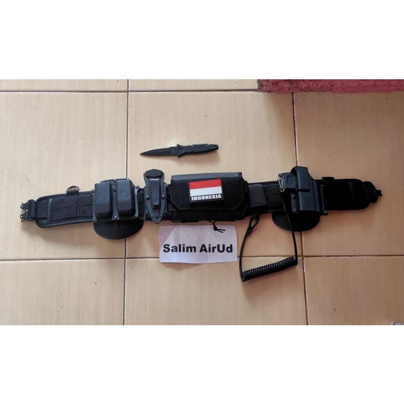 Kopel set tactical perwira - war belt - kopel Brimob