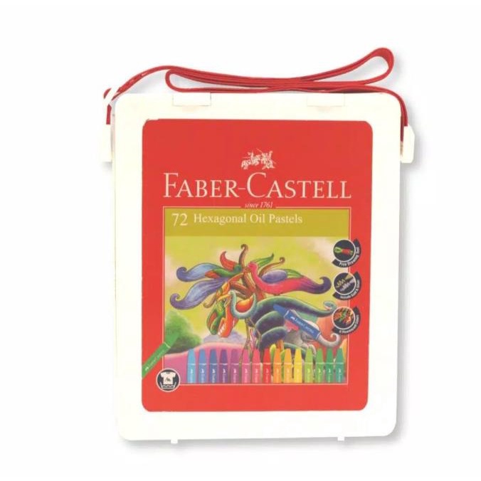 

Faber Castell 72 Hexagonal Oil Pastel 120172 / Crayon ---READY---
