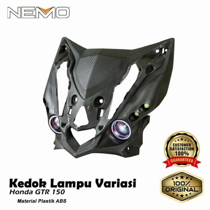 Lampu kedok variasi Supra GTR150