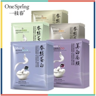 ONE SPRING Silk Mask Facial Sheet 5 Variant Masker Wajah EM011