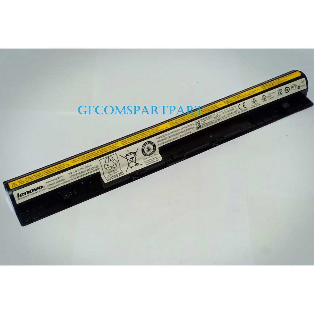 Batre/Baterai Lenovo G400S L12S4A02 L12S4E01 121500270 90202869 121500171 121500172 ORII