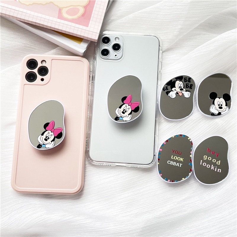 Popsocket Mirror Mickey Minnie Mouse Aesthetic