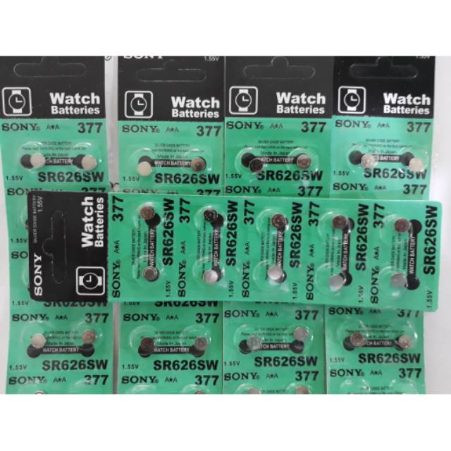 SONY sr 626 377 BATRE SR626SW / BATRE JAM KANCING / SR626 / LR626 / LR626SW