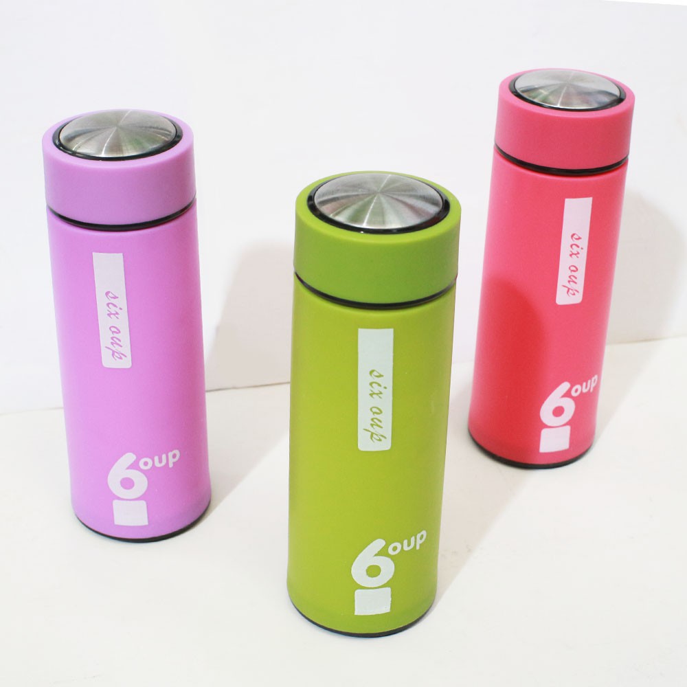 Botol Thermos Kaca 450 ml anti panas - Model 8922 Warna