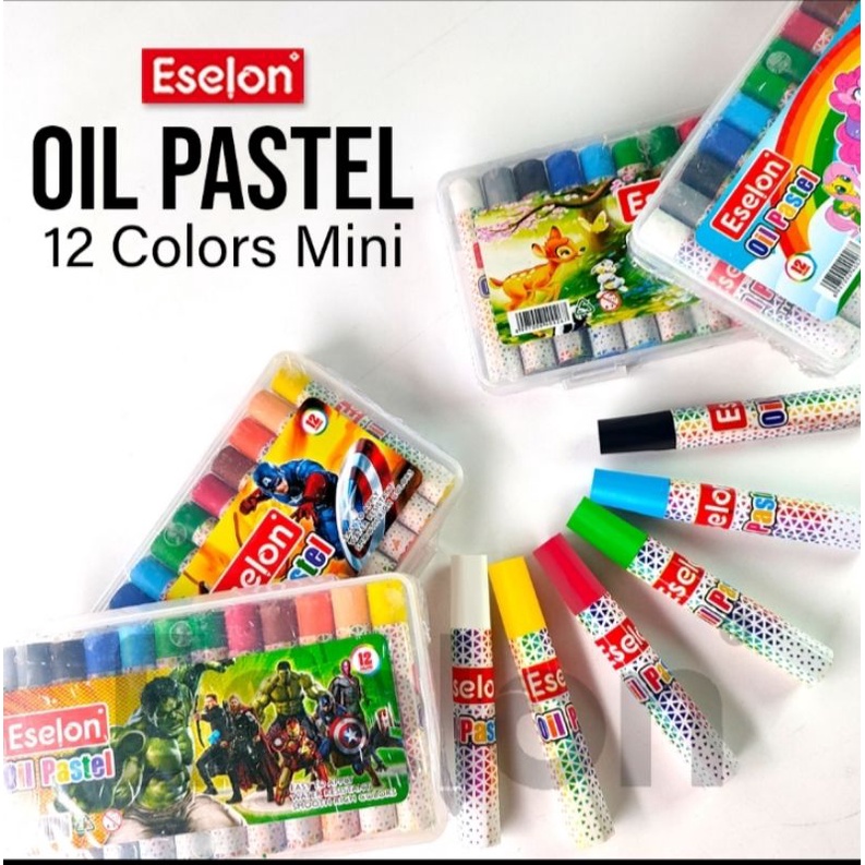 

Crayon/Oil Pastel Eselon Mini 12 Color