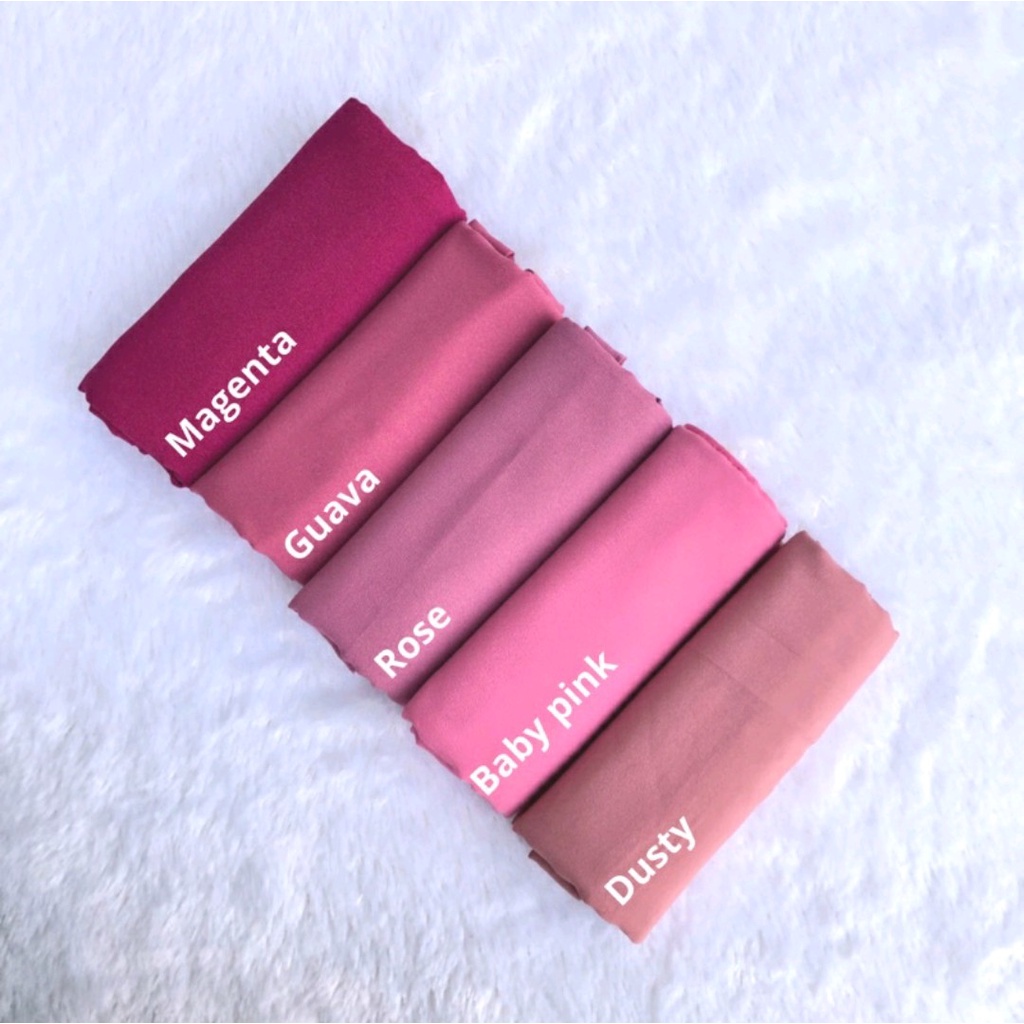 PART 3 : PASMINA DIAMON 175x75 PASHMINA DIAMOND GEORGETTE-BABY PINK